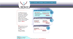 Desktop Screenshot of biglist.com